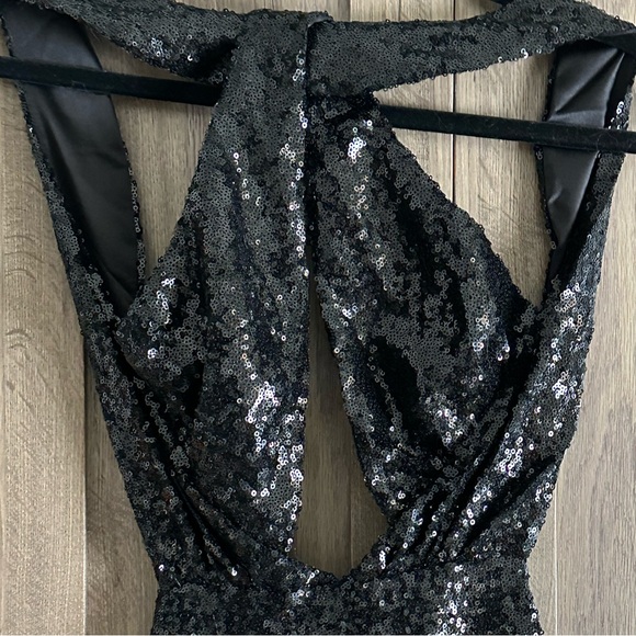 Alamour Vittori Full Length Sequin Dress - Picture 3 of 4